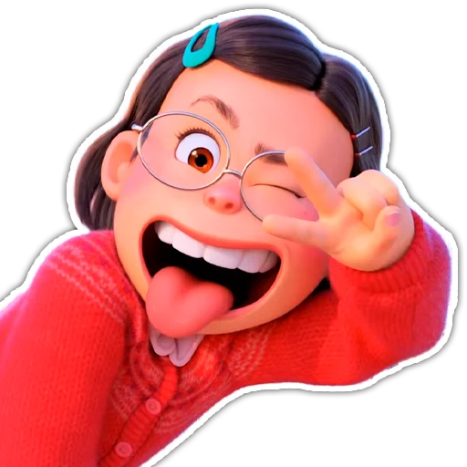 Стикер TurningRedPixar - 1