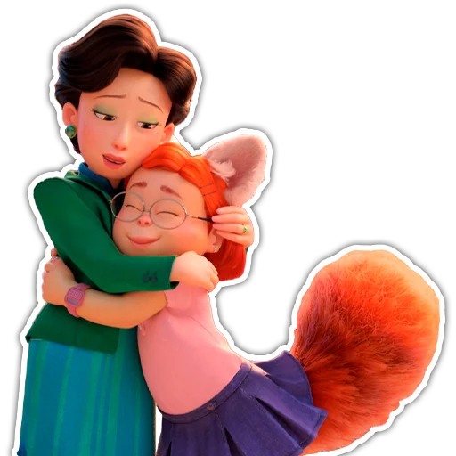 Стикер TurningRedPixar - 1