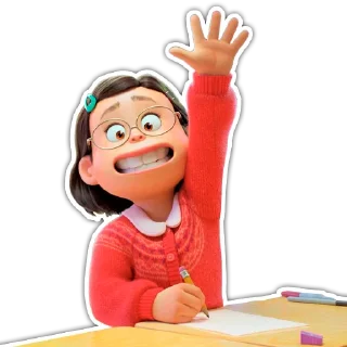 Sticker Turning Red (@ganstfeveral) - 0