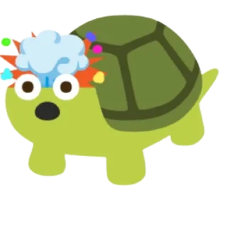 Sticker Черепашки от Сони - 4