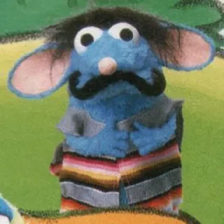 Стикер Tutter blue mouse - 6