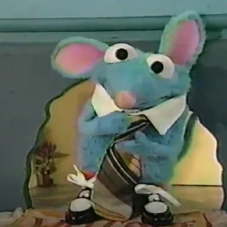 Стикер Tutter blue mouse - 2