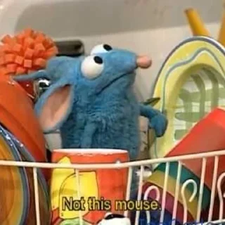 Стикер Tutter blue mouse - 10