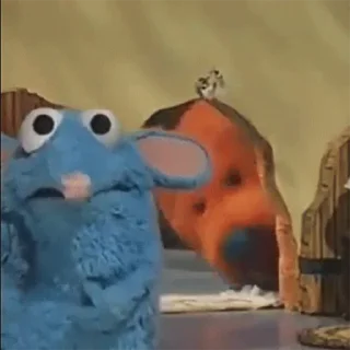 Стикер Tutter blue mouse - 8