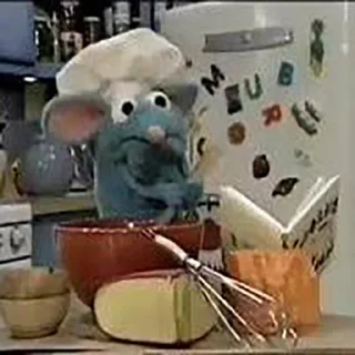 Стикер Tutter blue mouse - 11