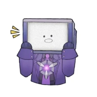 Sticker Тв мен - 0