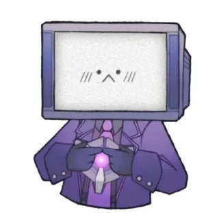 Sticker Тв мен - 3