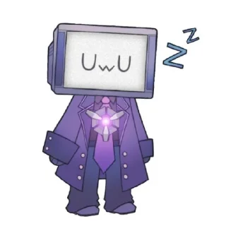 Sticker Тв мен - 4