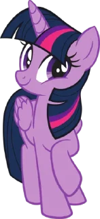 Стикер Twilight | @MyLittlePony_bots - 1