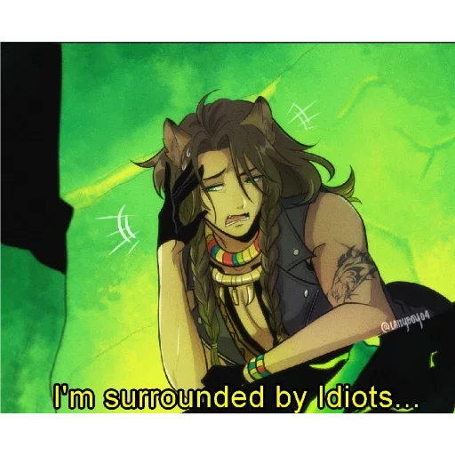 аниме мультфильм cg иллюстрация