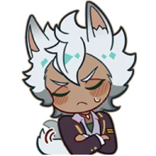 Sticker Twisted Wonderland stickers; art by @momo720twst - 7