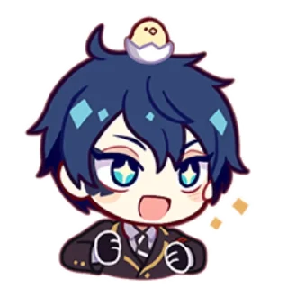 Sticker Twisted Wonderland stickers; art by @momo720twst - 4