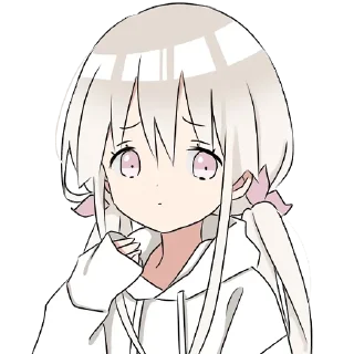 Sticker Тян в толстовке 2 @nyasticks - 10