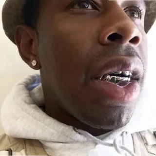 person human face jaw