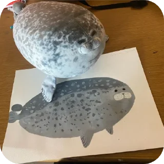 Sticker Тюлень - 9