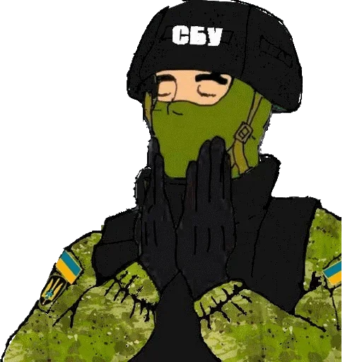 Стикер УКРАЇНСЬКИЙ НАСТУП by @UKRCHAN - 11