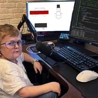 Sticker УЛГТУ ТУТ - 6