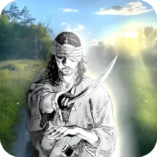 Sticker У меня нет врагов 😇 - 2