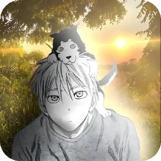 Sticker У меня нет врагов 😇 - 10