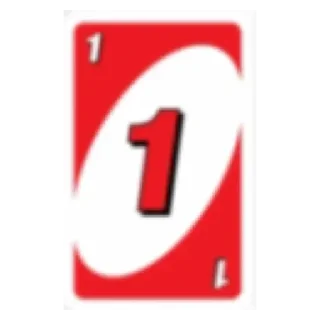 Стикер UNO - 0