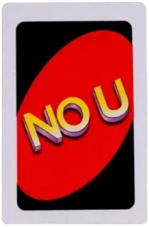 Стикер UNO Cards @MyStickerP - 1