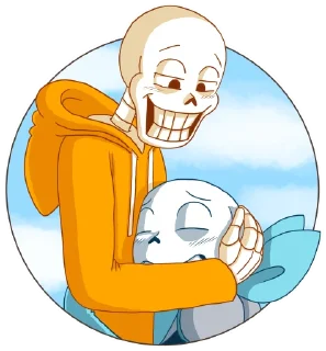Sticker Underswap Papyrus - 6