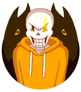 Sticker Underswap Papyrus - 10