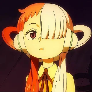 Стикер UTA ワンピース赤❤️🤍 - 3