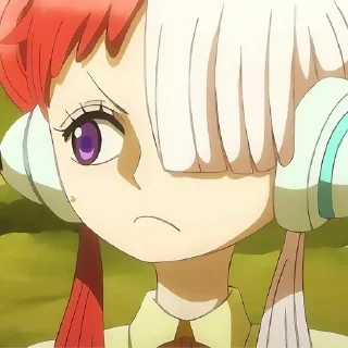 Стикер UTA ワンピース赤❤️🤍 - 7