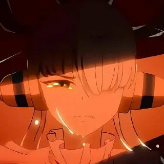 Стикер UTA ワンピース赤❤️🤍 - 1