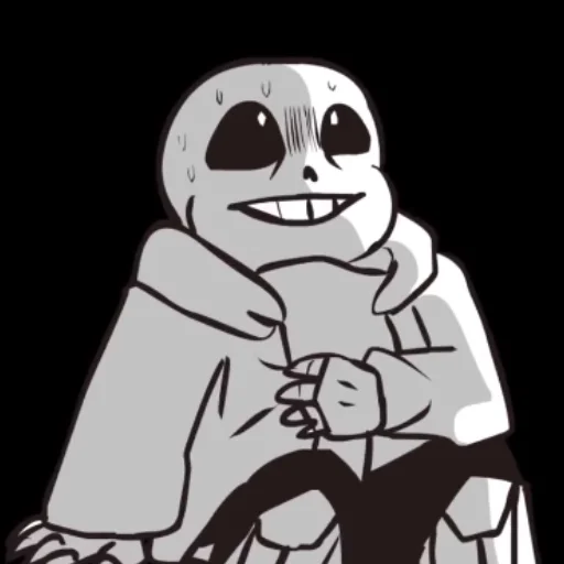 Sticker •/ Sans /• by : @Undertale_Stickers - 9