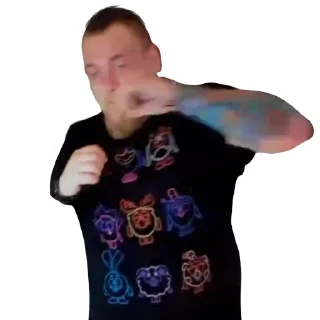 Стикер Бурн - 4