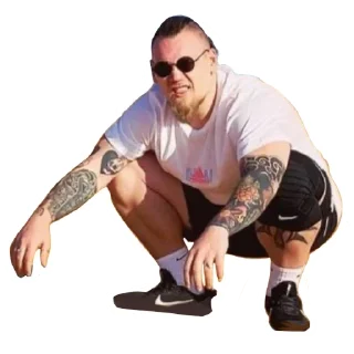 Стикер Бурн - 8