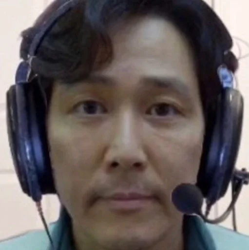 headphones human face headset