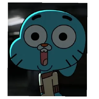 Стикер Удивительный мир Гамбола - 8