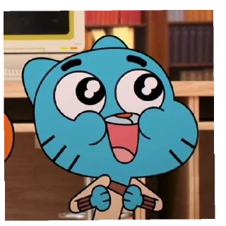 Стикер Удивительный мир Гамбола - 3