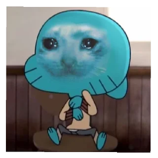 Стикер Удивительный мир Гамбола - 4