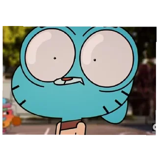 Стикер Удивительный мир Гамбола - 7