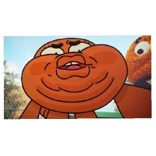 Стикер Удивительный мир Гамбола - 2