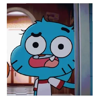 Стикер Удивительный мир Гамбола - 6