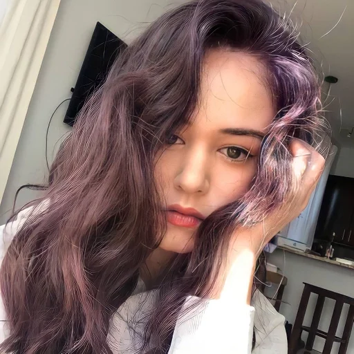 Человек человеческое лицо длинные волосы