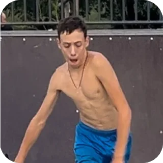 Sticker Ух баля - 8