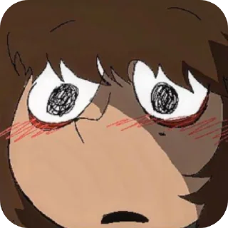 Sticker Уилл и Майк канон шип - 4