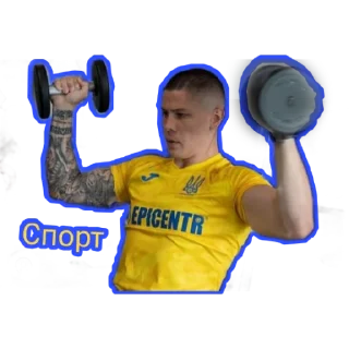 Стикер Збірна України - 9