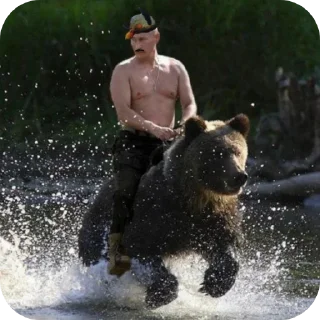 Sticker Українська Путіньська Армія - 3