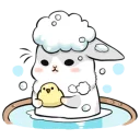 birthday cake clipart snowman