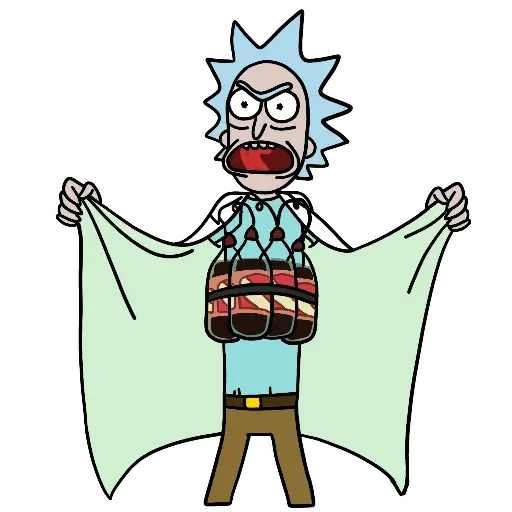 Стикер Rick and Morty - 11