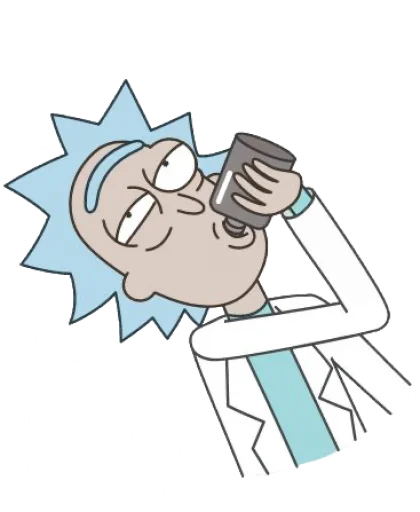 Стикер Rick and Morty - 9