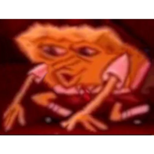 text cartoon drawing