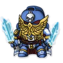 Sticker Ultramarines 40K Chibi - 7